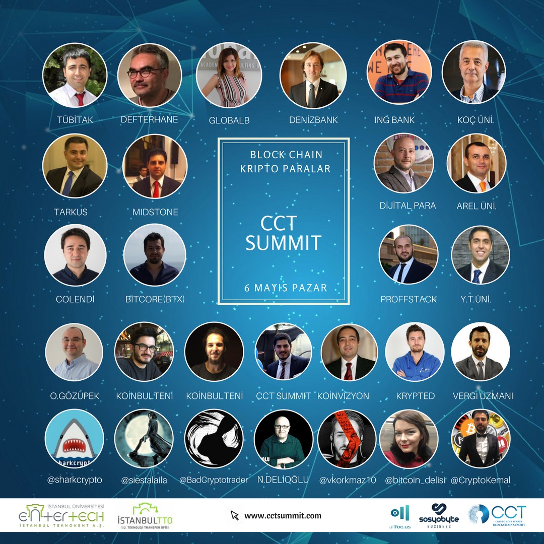CCT Blockchain Summit konuşmacıları